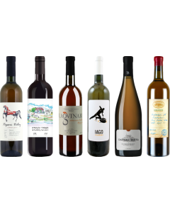 Georgische Sinaasappel Amber Wijn Premium Proefkoffer