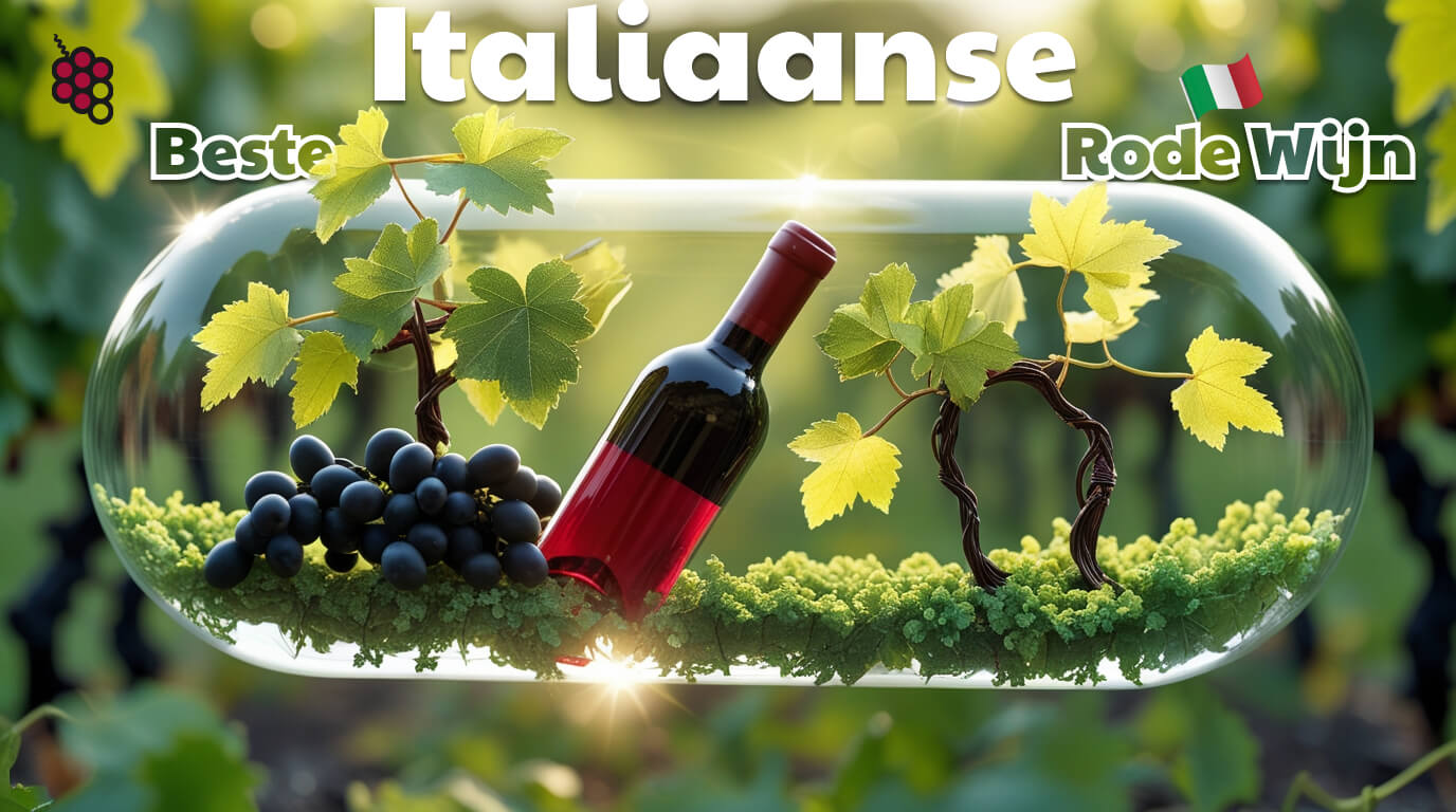 Gids voor de beste Italiaanse rode wijn uit elke regio