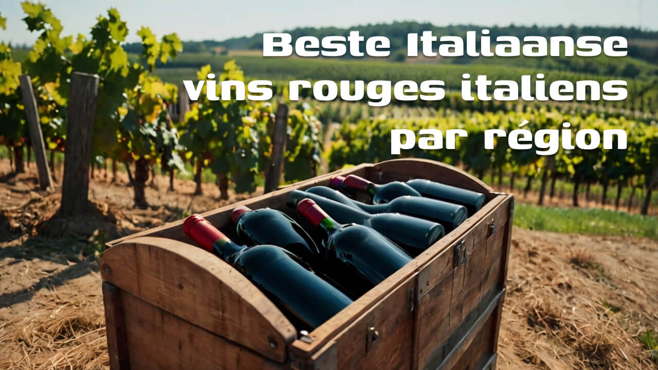 Beste Italiaanse rode wijnen per regio